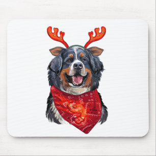 Weihnachtsberger Hund Mousepad