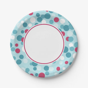 Weihnachtsberries Paper-Teller Pappteller