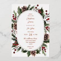 Weihnachtsberries & Pine Weihnachtsessen oder Part