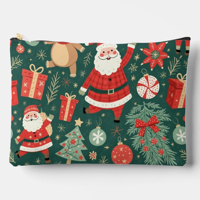 Weihnachtsbeutel Zubehörtasche (Vorderseite)