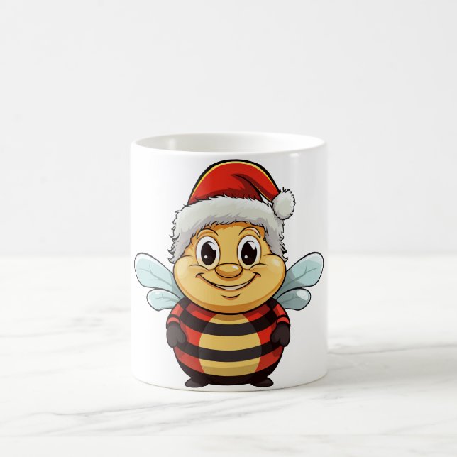 Weihnachtsbiene Kaffeetasse (Mittel)