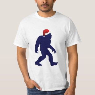 Weihnachtsbigfoot-T-Shirt für Männer T-Shirt