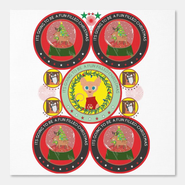 Weihnachtsbilder Tapete (Vorderseite)