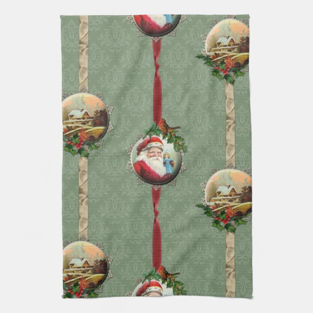 Weihnachtsbilder und Damaskus Handtuch (Vertikal)