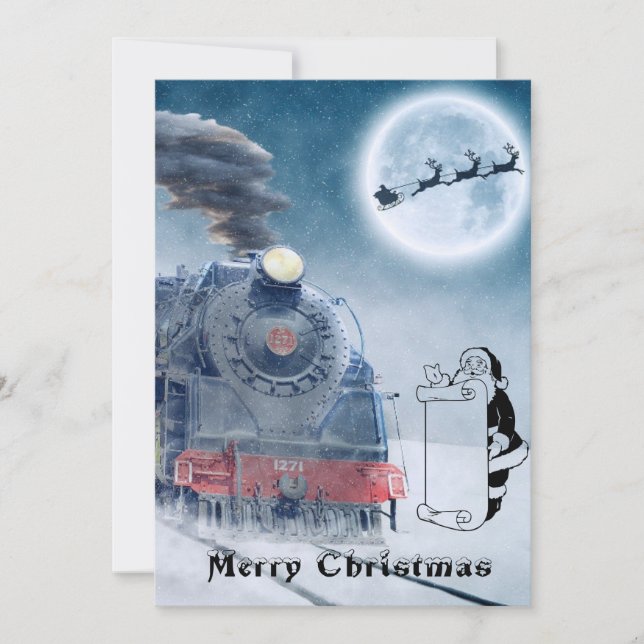 Weihnachtsbingo Feiertagskarte (Vorderseite)