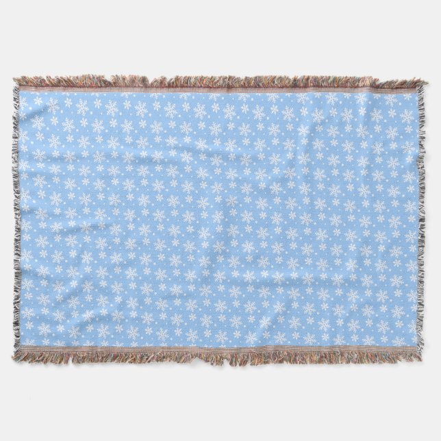 Weihnachtsblanket Holiday Snowflake Donnerschlag D Decke (Vorderseite)