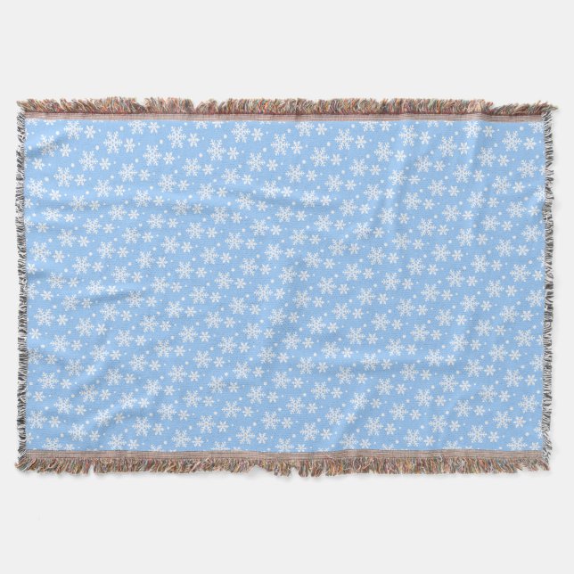 Weihnachtsblanket Holiday Snowflake Donnerschlag D Decke (Vorderseite)