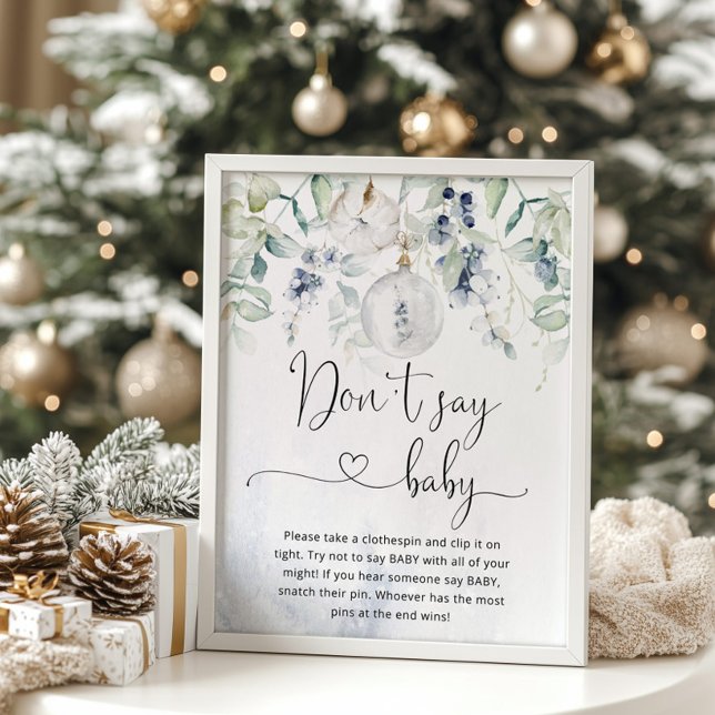 Weihnachtsblase Sagen Sie nicht, Babyspiel Poster (Von Creator hochgeladen)