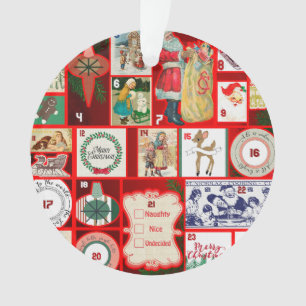 Weihnachtsblock-Illustrationsplätze Ornament