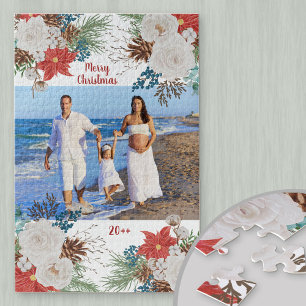 Weihnachtsblumen Personalisiertes Foto