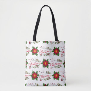 Weihnachtsblumenkranz Wintermauerwerk Tasche