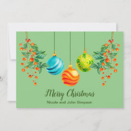 Weihnachtsblütenkarte und -dekoration feiertagskarte