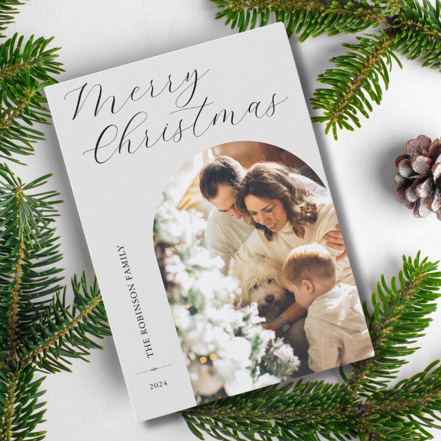 Weihnachtsbogen 1 Foto Feiertagskarte (Von Creator hochgeladen)