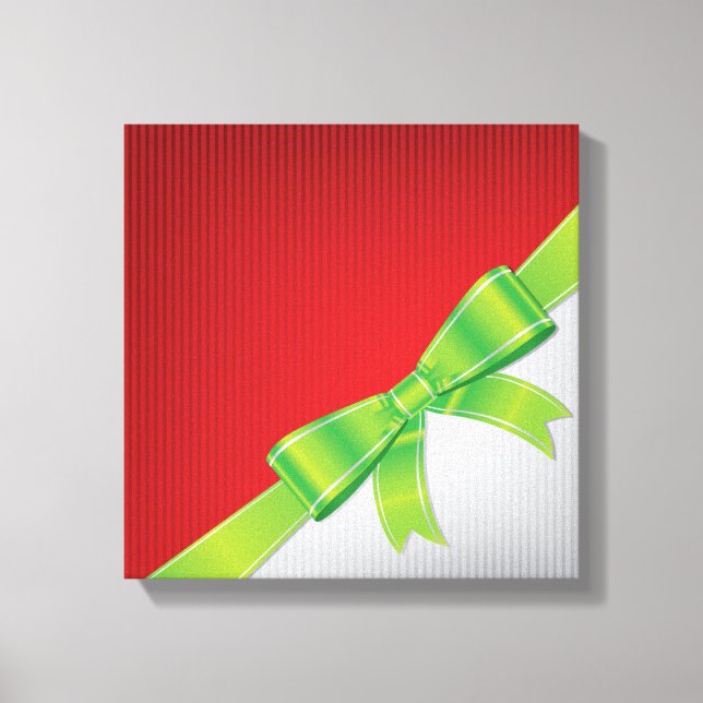 Weihnachtsbogen Leinwanddruck (Vorderseite)