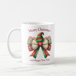 Weihnachtsbogen mit Ellenhut Kaffeetasse