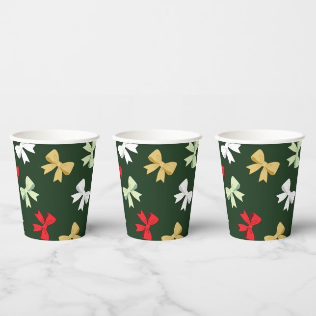 Weihnachtsbögen Pappbecher (Multi)