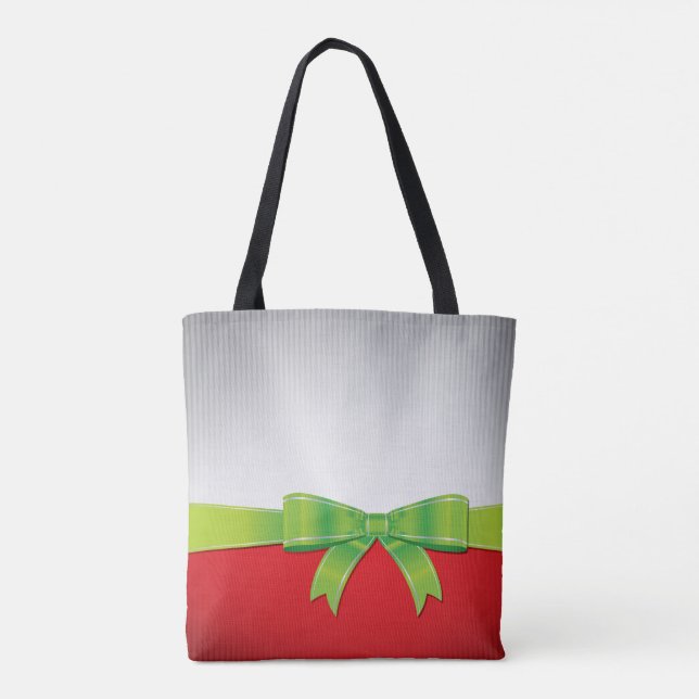 Weihnachtsbogen Tasche (Rückseite)