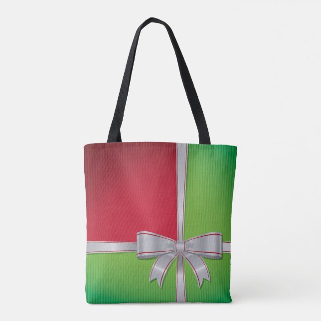Weihnachtsbogen Tasche (Rückseite)