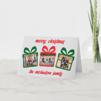 Weihnachtsbögen Weihnachtsgeschenk Flache Weihnach Feiertagskarte