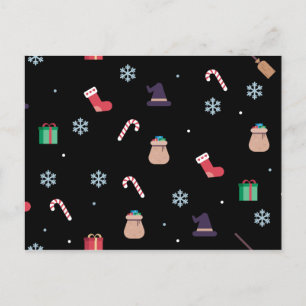 Weihnachtsbona Feiertagspostkarte