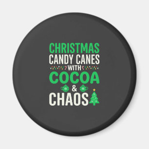 Weihnachtsbonbons Schokolade Chaos Urlaub Magnet