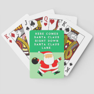 Weihnachtsbowling Spielkarten