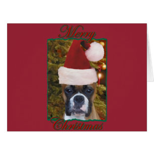 Weihnachtsboxerhund
