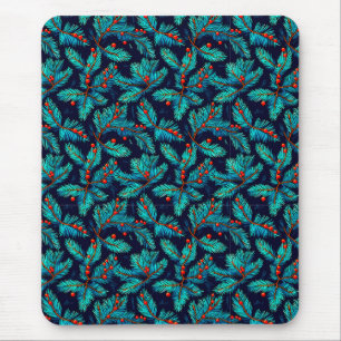 Weihnachtsbrand-Muster-82397 Mousepad