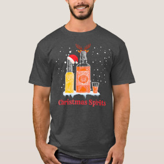 Weihnachtsbrannten Funny Drinks T-Shirt