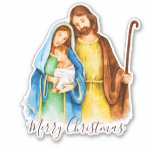 Weihnachtsbrauch Aufkleber