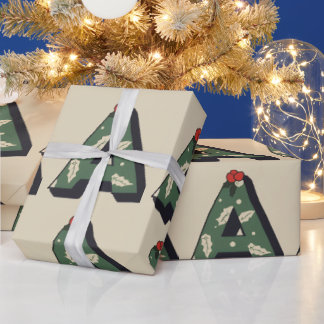 Weihnachtsbrief A Weihnachten Geschenkpapier