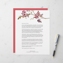Weihnachtsbrief Briefbogen