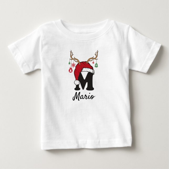 Weihnachtsbrief-Shirt für Kinder Baby T-shirt (Vorderseite)