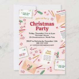 Weihnachtsbriefe & Briefe an den Weihnachtsmann -  Einladung