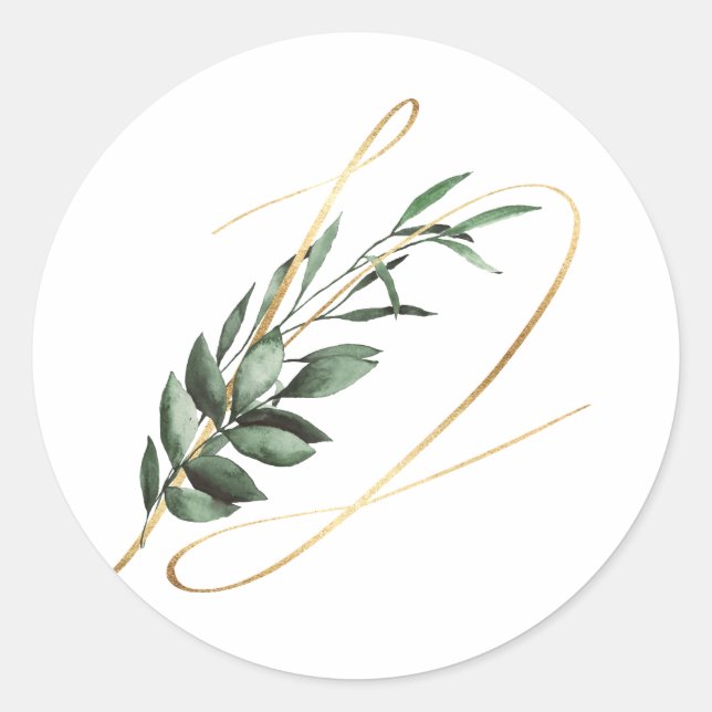 Weihnachtsbriefe Runder Aufkleber (Vorderseite)