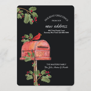 Weihnachtsbriefkasten-Grußkarte Einladung