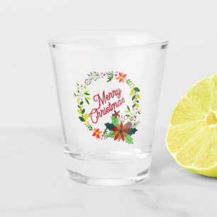 Weihnachtsbrille   Party-Schussbrille Schnapsglas
