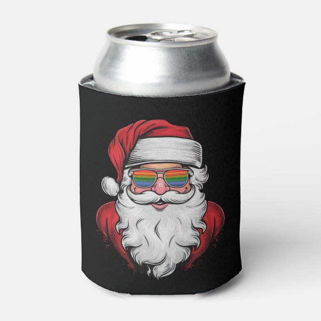 Weihnachtsbrille Pride Weihnachten Pajama Weihnach Dosenkühler (Kanne Vorderseite)