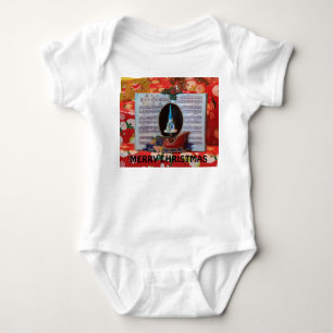 Weihnachtsbuch Baby Strampler