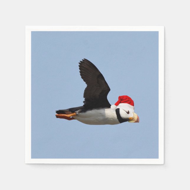Weihnachtsbuch Napkin von Puffin Serviette (Vorderseite)