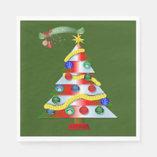 Weihnachtsbuch Napkins, Frohe Weihnachten Serviette