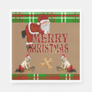 Weihnachtsbuch Napkins, Frohe Weihnachten Serviette