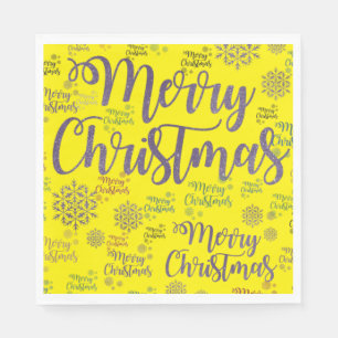 Weihnachtsbuch Napkins, Frohe Weihnachten Serviette