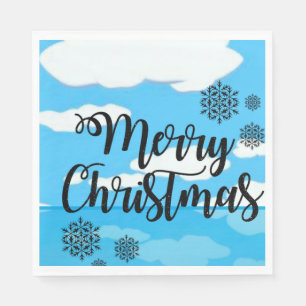 Weihnachtsbuch Napkins, Frohe Weihnachten Serviette