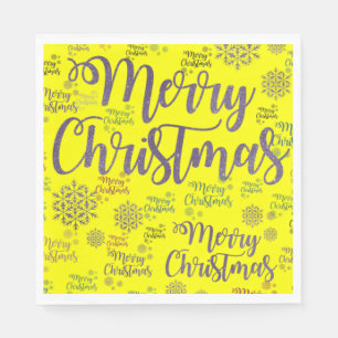 Weihnachtsbuch Napkins, Frohe Weihnachten Serviette
