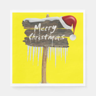 Weihnachtsbuch Napkins, Frohe Weihnachten Serviette