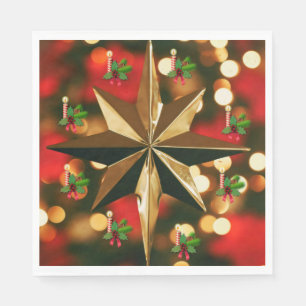 Weihnachtsbuch Napkins, Frohe Weihnachten Serviette