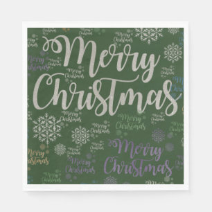 Weihnachtsbuch Napkins, Frohe Weihnachten Serviette