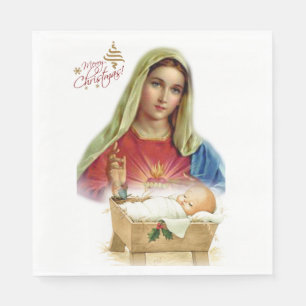 Weihnachtsbuch Napkins, Jesus Christus Serviette