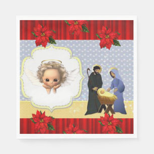 Weihnachtsbuch Napkins, Jesus Christus Serviette